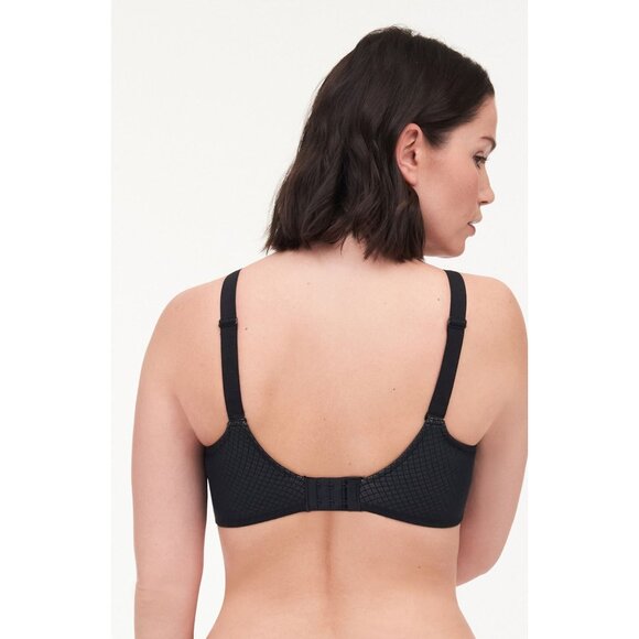 🆕CHANTELLE Everyday High Support Underwire Sports Bra 38DDDD Black #15M1 - Picture 5 of 11